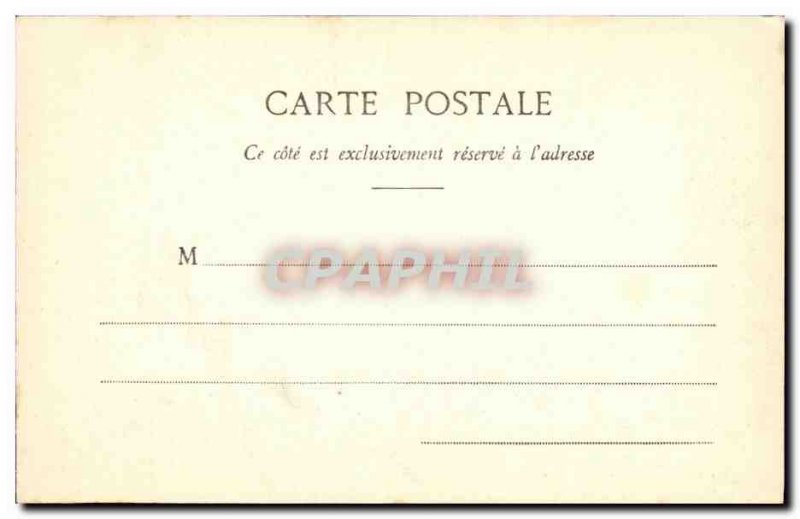 Old Postcard Remparts Brouages ​​near Marennes