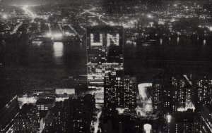 Postcard United Nations Headquarters UN New York Secretariat Bldg c1952