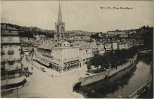 CPA Tulle Place Municipale FRANCE (1051470)