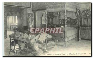 Old Postcard Paris Musee Cluny Francois I of Room