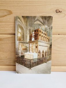 Tuck's Shrine to Edward Westminster Abbey Antique Postcard c1910s 3.5 x 5.5