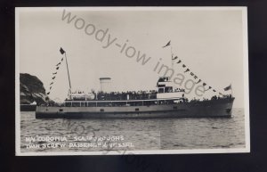 f2124 - Scarborough Passenger Ferry - Coronia - Twin Screw - postcard