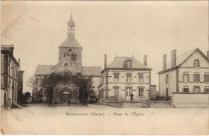 CPA BÉTHENIVILLE - Place de l'Église (131870)