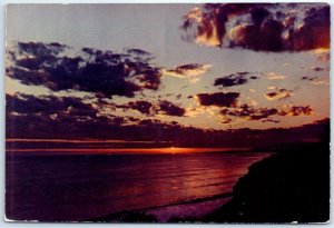 Postcard - Pacific Sunset - California