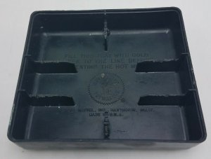 Vintage Thingmaker Original Plastic Cooling Tray & Tongs 1960s 