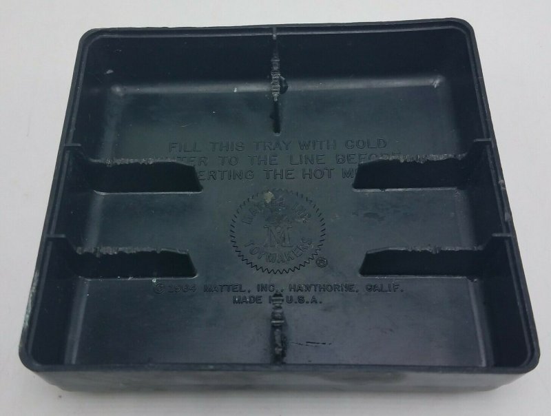 Vintage Thingmaker Original Plastic Cooling Tray & Tongs 1960s 