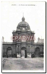 Old Postcard Paris Palais Du Luxembourg