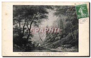 Tancarville - Ruins of Castle - Old Postcard