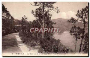 Postcard Old Theoule Bay View of La Corniche & # 39or