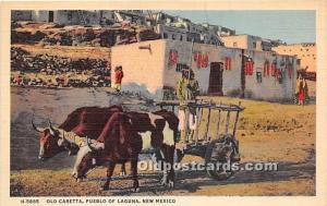 Old Caretta, Fred Harvey Publishing Pueblo of Laguna, New Mexico, NM, USA Ind...