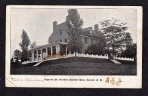 NH Augustus St Gauden's Home CORNISH Postcard 1900's