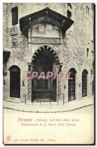 Old Postcard Firenze Palazza Dell ™ 39Arte Della Lana Cabernacolo S Di Mari...