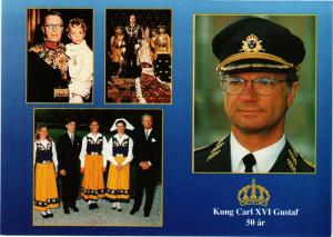 CPM AK King Carl XVI Gustaf SWEDISH ROYALTY (845590)