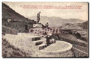 Old Postcard Our Lady of Laus Hautes Alpes Monument Pindreau