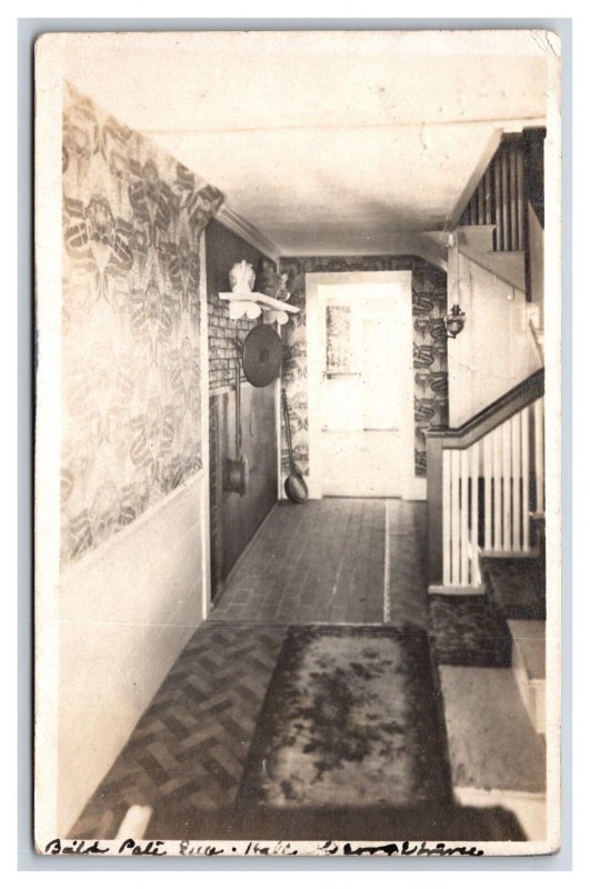 RPPC Baldpate Inn Old Fashioned Entry Georgetown Massachusetts MA Postcard U1