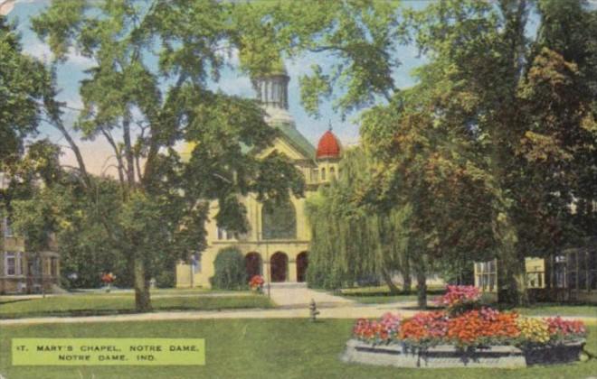 Indiana South Bend St Mary's Chapel University Of Notre Dame