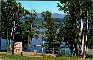 Postcard MOTEL SCENE Glendale New Hampshire NH AO3514