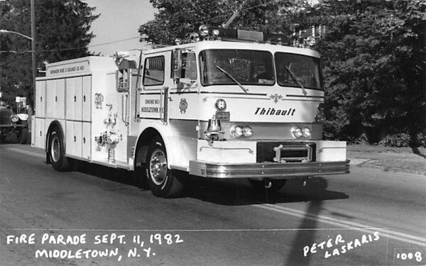 Fire Parade Sept 11, 1982 in Middletown, New York