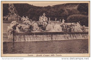 Italy Caserta Ginochi d'acqua della Cascata