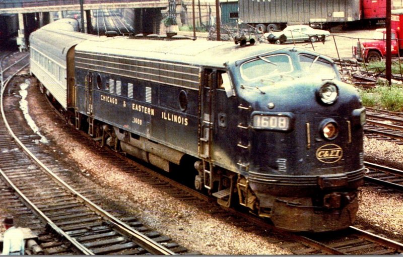 Trains Chicago & Eastern Illinois FP7 Locomotive #1608