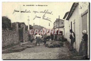 REPRO Ile Re threshing bin