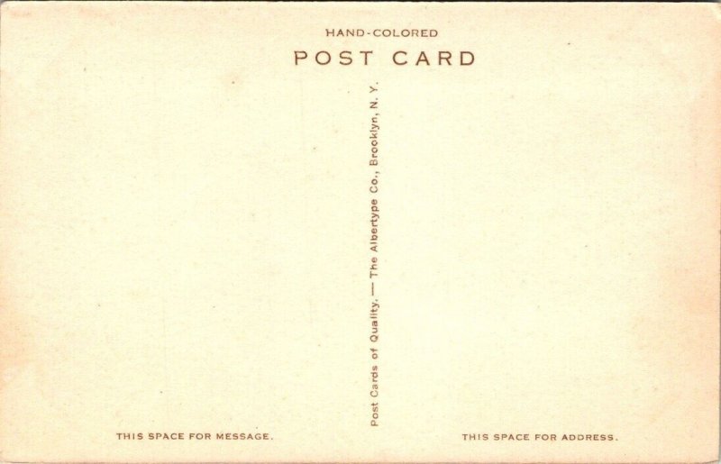 Hand Colored  Vermont Postcard - Windsor - Mill Brook