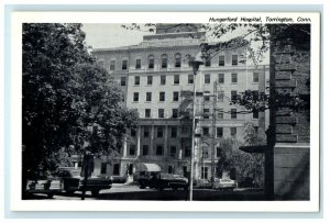 c1940's The Hungerfold Hospital Building Torrington Connecticut CT Postcard 