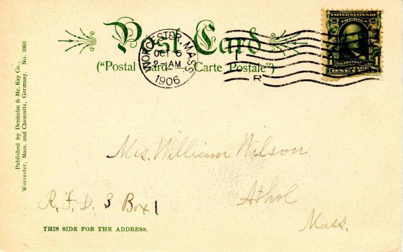 MA - Worcester. Old South Church