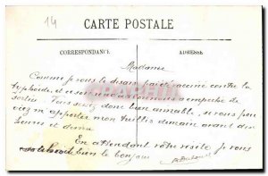 Old Postcard Caen and St Peter's Church Square