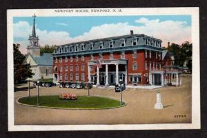 NH Newport House in NEWPORT NEW HAMPSHIRE Postcard PC