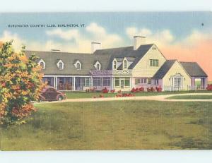 Linen COUNTRY CLUB Burlington Vermont VT ho6548