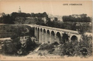 CPA DINAN Le Viaduc - Vue prise de Lanvallay (1166425)