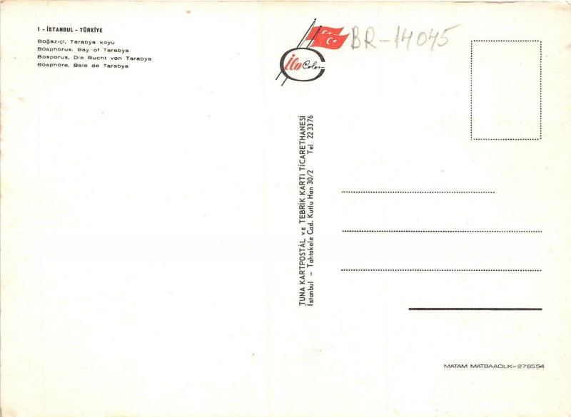 BR14045 Istanbul Bosphore Bale de Tarabya   turkey