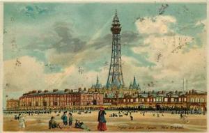 UK-NEW BRIGHTON-HIGHER & LOWER PARADE-BEACH-LIGHTHOUSE-HO...