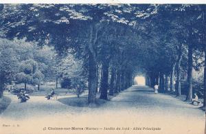 BF12493 chalons sur marne jardin du jard   france front/back image