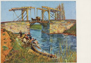 Art Postcard - Vincent Van Gogh - The Drawbridge  - RR9472 