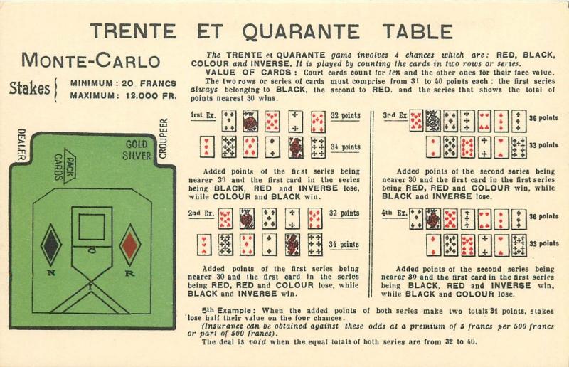 Trente et quarante 1946