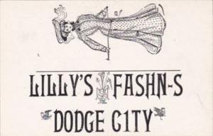 Advertising Lilly's Fashions Dodge City Kansas