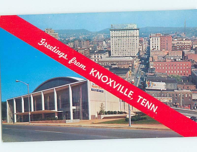 Pre-1980 AUDITORIUM COLISEUM ARENA Knoxville Tennessee TN F1018