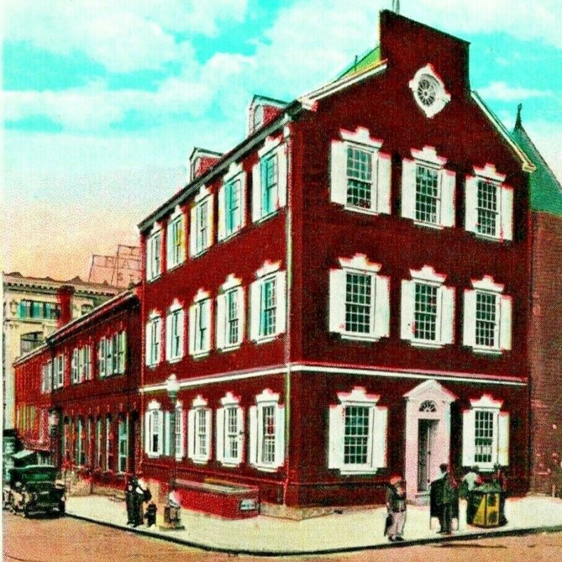 City Hall Built 1795 Andrew Jackson Lancaster Pennsylvania PA UNP 1920s