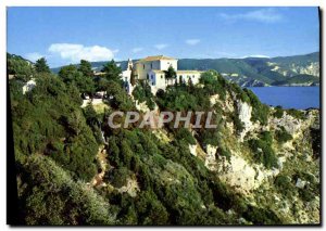 Postcard Modern Corfu Convent Paleocastrizza