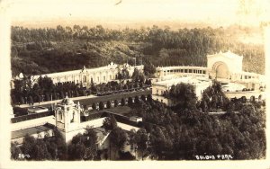 RPPC, Real Photo, Balboa Park, San Diego, CA Old Post Card