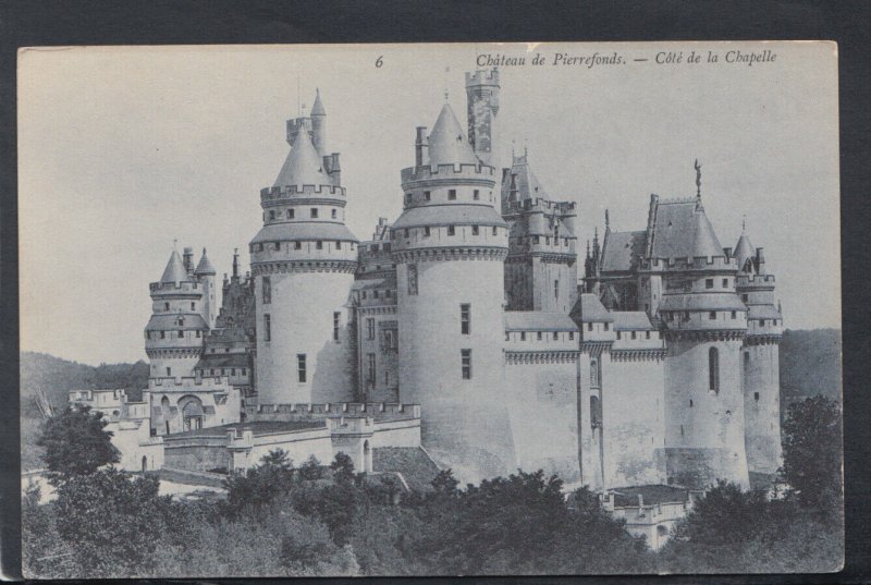 France Postcard - Chateau De Pierrefonds - Cote De La Chapelle   T7388