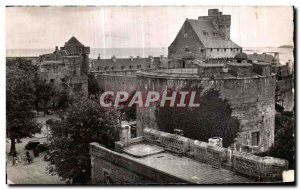 Postcard Old St Malo Chateau La Place Chateaubriand Chateaubriand THe Castle ...