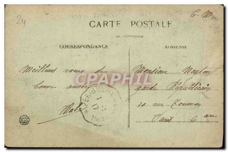 Old Postcard Chateau De Lambertie