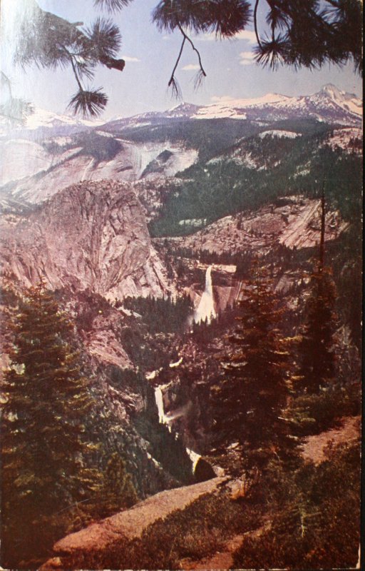 Nevada and Vernal Falls