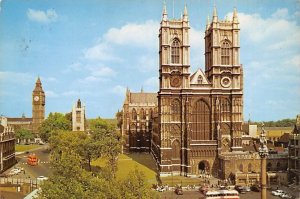 Westminster Abbey and Big Ben London United Kingdom, Great Britain, England 1...