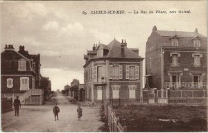 CPA CAYEUX-sur-MER - La Rue du Phare vers ONIVAL (121387)