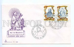 418628 Vatican 1981 year Jan Van Ruusbbroec First Day COVER