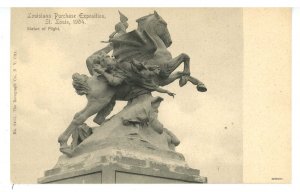 MO - St Louis. 1904 Louisiana Purchase Exposition, Statue of Flight